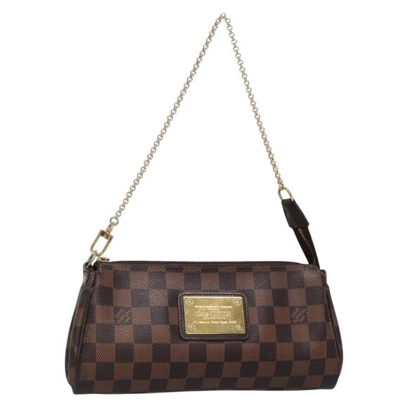 LOUIS VUITTON Damier Ebene Eva Shoulder Bag N55213 - Picture 1 of 16